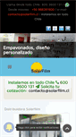 Mobile Screenshot of laminasparavidrio.cl